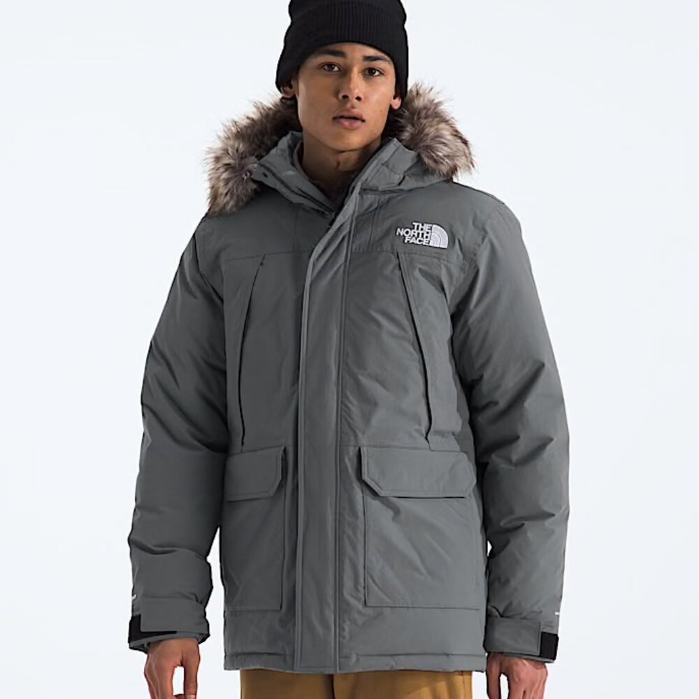 Men’s McMurdo Parka- Size Medium, Color Gray